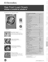 Maybe you would like to learn more about one of these? Electrolux Residential Dryer Manual L0811426