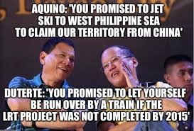 Benigno noynoy aquino, the son of two. Aquino Duterte Trade Barbs On Broken Promises