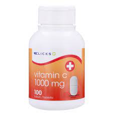 Most people get enough vitamin c from a healthy diet. Clicks Vitamin C 1000mg 100 Tablets Clicks