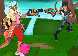 Matroxz 520 on X: bajoterra slugterra elishane disneyfanart  slimerancher gamer DEATHBATTLE Crossover drawings digitalart vs  fanart Eli Shane VS Beatrix Lebeau ¿Quien ganaría en un duelo?  t.coJo90tsNjPR  X