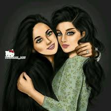 Pin By I M Happi On A Art Dollß Girly M Bff Drawings Drawings Of Friends
