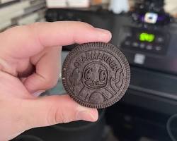 Gambar Oreo Pokemon Charmander cookie