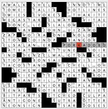 Rex Parker Does The Nyt Crossword Puzzle Chocolate Coated Snack Stick Sun 12 10 17 Early 2000s Outbreak For Short Irish Form Of Mary Traditional Filipino Dish Marinated In Vinegar Soy