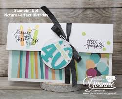 Stampin Up Bestellen Yvonne Van Bruggen Boxtel Nederland Picture Perfect Birthday Verjaardagskaart Cadeaubon Houders Verjaardagskaarten Papieren Geschenken