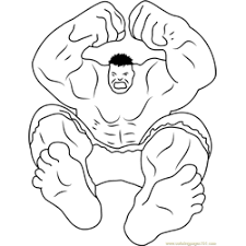 You can find so many unique, cute and complicated pictures for children of all ages as well as many great pictures designed with adults in mind. Hulk Coloring Pages For Kids Printable Free Download Coloringpages101 Com