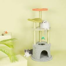 44 Funderburk Adora Flower Cat Tree In 2021 Cat Tree Cat Tree Condo Floral Cat