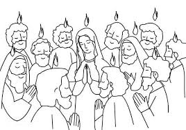 Make a fun coloring book out of family photos wi. Pin En Pentecost Coloring Page