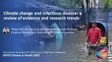 Climate change & infectious diseases: evidence and research trends ...