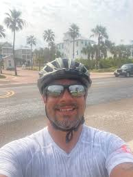 Rode my bike from one end of the island to the other and back almost 26  miles