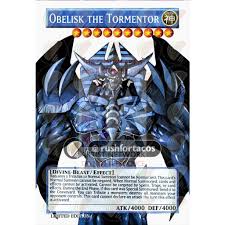 Check spelling or type a new query. Obelisk The Tormentor V3 Full Art Orica Custom Yu Gi Oh Card Zabatv