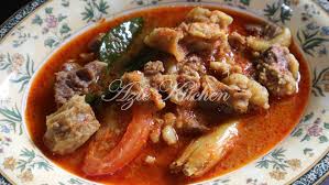 Asam pedas daging tetel mesti sedikit pekat, baru sedap. Asam Pedas Daging Tetel Yang Sedap Azie Kitchen