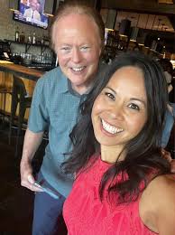 The happiness you feel when you catch up with a dear friend. Lunch with  WRAL Bill Leslie was a boost for the soul! He's working