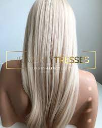 613 blonde body wave lace front wig human hair 20inch 10a 13x4 lace front wig body wave human hair with baby hair 150% density lace front wigs human hair (20 inch, 613 blonde) 4.3 out of 5 stars. Platinum Blonde With Dark Roots Ombre Human Hair Wig Heavenly Tresses