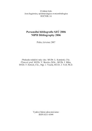 Vydavatelé o službě ochrana soukromí smluvní podmínky nápověda o službě ochrana soukromí Persona Lna Bibliografie Szas 2006 Niph Bibliography 2006
