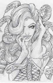 Forbidden Love Tom Riddle Fanfiction Chapter 22 Medusa Drawing Medusa Art Sketches