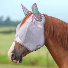 Cashel Multi Henna Crusader Fly Mask With Ears