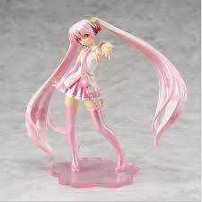 Goedkope Nendoroid Vocaloid Hatsune Miku Sakura Feat Kei Pvc Action Figure Anime Figures Hatsune Miku Miku Sakura