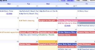 How To Make A Meal Plan With Google Calendar How To Plan Meal Planning Google Calendar