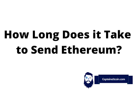 How long am i planning to hold my eth? How Long Does It Take To Send Ethereum Captainaltcoin