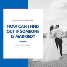 How Can I Find Out If Someone Is Married? - Freebackgroundchecks | How To Find  Out, Married, Learning