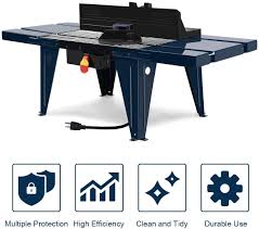 Goplus Electric Aluminum Router Table In 2020 Best Router Table Router Table Aluminum Table