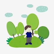  Little Boy Standing On The Grass Breathing Fresh Air Outskirts Travel Forest Blue Top Little Boy Png And Vector With Transparent Background For Free Download Png Gambar Rumput