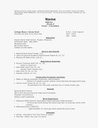 93 With Resume Samples For First Job Resume Format