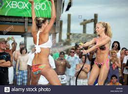 Families traveling in myrtle beach enjoyed their stay at the following spring break hotels Wet T Shirt Contest Stockfotos Und Bilder Kaufen Alamy