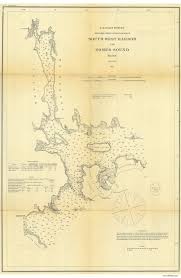South West Harbor And Somes Sound 1872 B Old Map Nautical