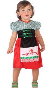 Karl lagerfeld torna dunque alle origini e cita la genialità di coco creando capi in cui elementi classici si mescolano con dettagli contemporanei e con un mood tirolese. Costume Da Tirolese Tedesco Per Bambina