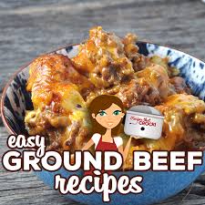 Maybe you would like to learn more about one of these? Easy Ground Beef Recipes Recipes That Crock