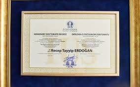 After the first world war, opened new paths in the historiography of international relations. Turkiye Cumhuriyeti Cumhurbaskani Recep Tayyip Erdogan A Ius Ta Onursal Doktora Diplomasi Verildi Foundation For Education Development Sarajevo