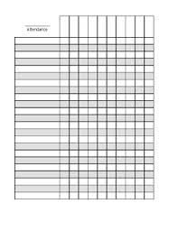 Attendance Sheet Printable Room Surf Com