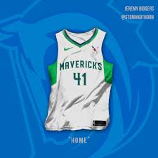 The jersey is color is a blue gradient, going from light up. These Are The Unis The Dallas Mavericks Should Be Wearing Central Track