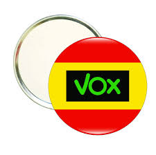 Bandera de españa vox disponible en diferentes tamaños y acabados de alta calidad. Espejo Redondo Politica Vox Circulo Bandera Espana