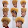 Tapered Black Female Fade Haircut Designs