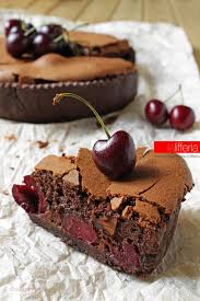 Torta Di Ciliegie E Cioccolato Fondente Ricette Dolci Dolci Torta Di Ciliegie