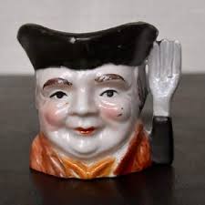 THE LEONARDO COLLECTION Fine Porcelain Hand Painted Foreign Toby Mug