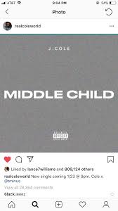 Middle child (stylized in all caps) is a song by american rapper j. Middle Child J Cole Ft Tminus In Twenty Four Hours Jcole
