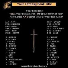 Pin By Andre Luiz On Humor Book Title Generator Writing Songs Inspiration Book Names