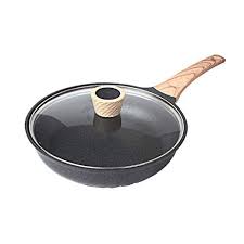 Maifan Stone Non Stick Pan Steak Omelette Home Health Pan Induction Cooker Gas Stove For Frying Pan24 5cm Color Black Pan Steak Pan Fry Steak Home Health