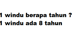 Sebelumnya kabarkan.com telah memaparkan materi mengenai 1 hektar berapa meter. 1 Windu Berapa Tahun Apakah Xyz