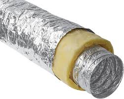 AirTech-UK 4-inch Insulated Flexible Ventilation Duct Hose ...