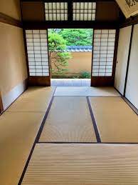 6 Mat Tatami Floor Arrangement In Ryogen In Temple Kyoto Artist Mitsuru Yokoyama Japanese Style House Japanese Home Design Japanese Interior Design