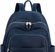 BAYORE Rucksack mit großer Kapazität, stilvoller und großer Kapazität,  Nylon-Rucksack, geräumig, einfarbig, vielseitige Tasche für Schule, Arbeit  und ...