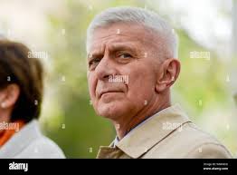 5.05.2019 Lodz, Poland. European Coalition party convention. Pictured: Marek  Belka Stock Photo