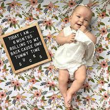 Totally In Love With Letter Boards From The Letter Tribe Most Versatile Home Decor Letter Baby Milestones Pictures Monthly Baby Photos Baby Milestone Photos