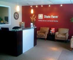 Insurance agents sell peace of mind. Reception State Farm Office Office Space Inspiration Office Remodel