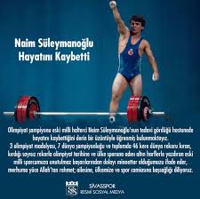 Gangsterler, savaşçılar, sporcular, seri katiller, ünlüler ve çok daha fazlası. Naim Suleymanoglu Hayatini Kaybetti Demir Grup Sivasspor Facebook