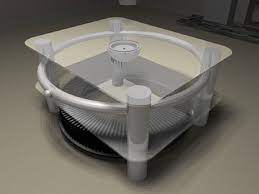 The coffee table measures 21 1/4h x 47 1/4w x 24d. Digitable Coffee Table With Built In Cd Dvd Player Tuvie